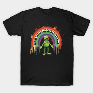 The Lovers, The Dreamers And Me // Muppets Kermit Fan Art T-Shirt